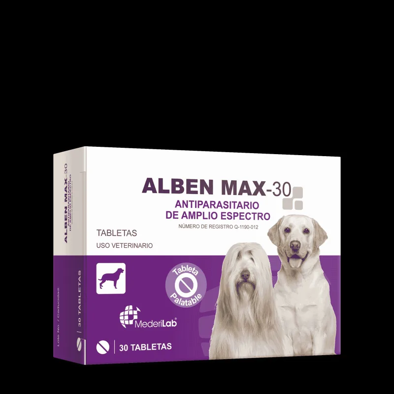 ALBEN MAX -30 30 TABLETAS